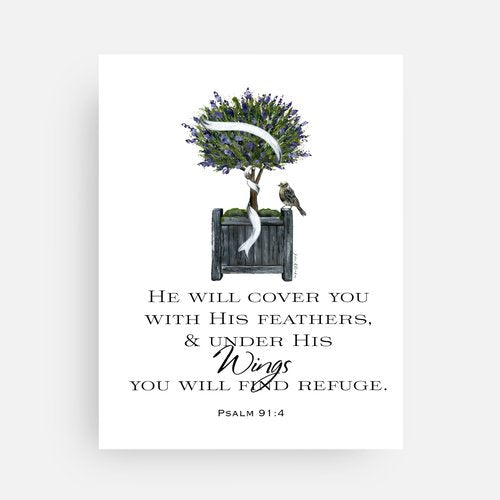 Topiary Message Scripture Card