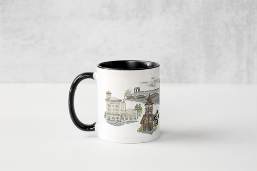 St. Charles Mug with Hometown Art