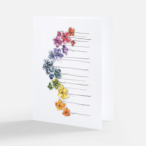 Rainbow Flowers