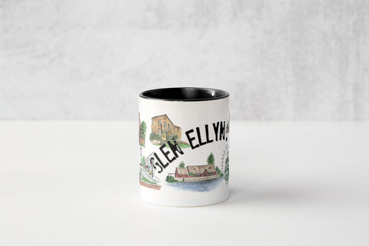 Glen Ellyn Mug with Hometown Art